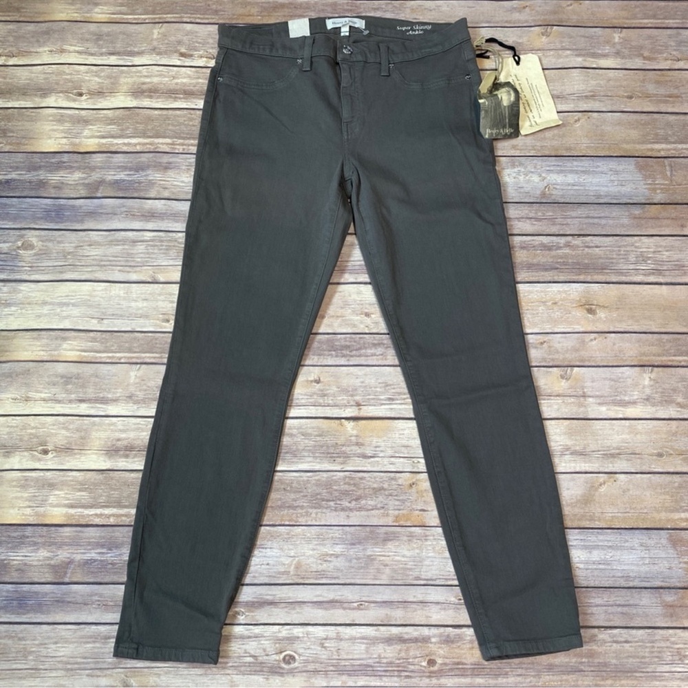 Henry and belle super skinny ankle jean stretch jeans in Storm size 32